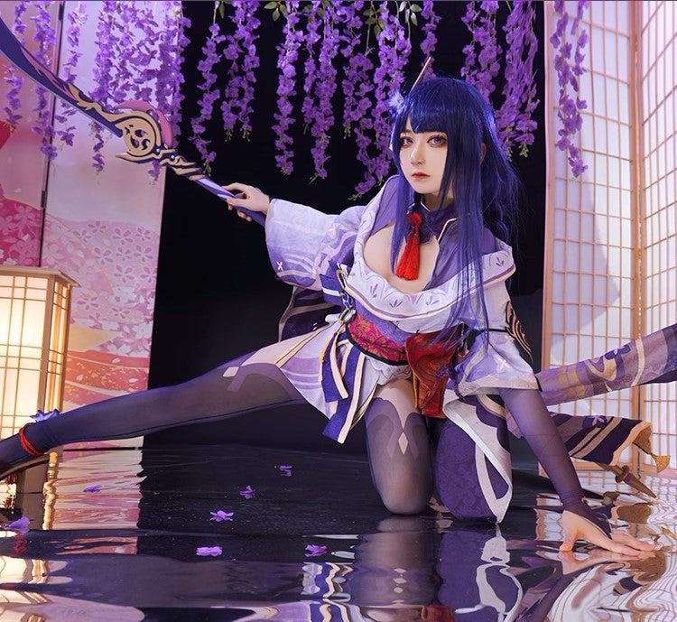 【Genshin Impact】Raiden Shogun Cosplay Costume Full Set