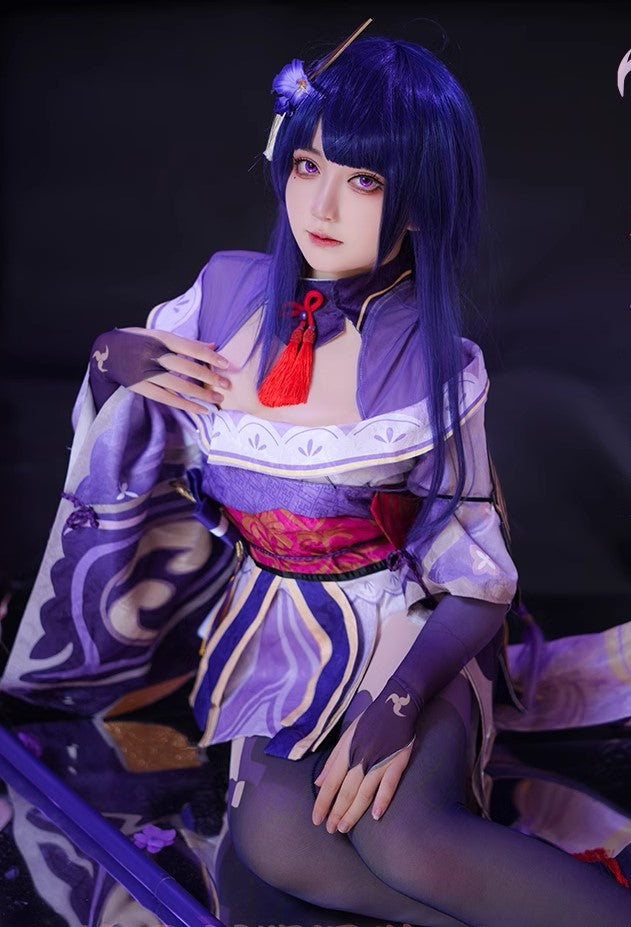 【Genshin Impact】Raiden Shogun Cosplay Costume Full Set