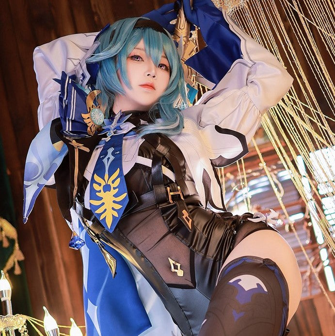 【Genshin Impact】Eula Cosplay Costume Full Set
