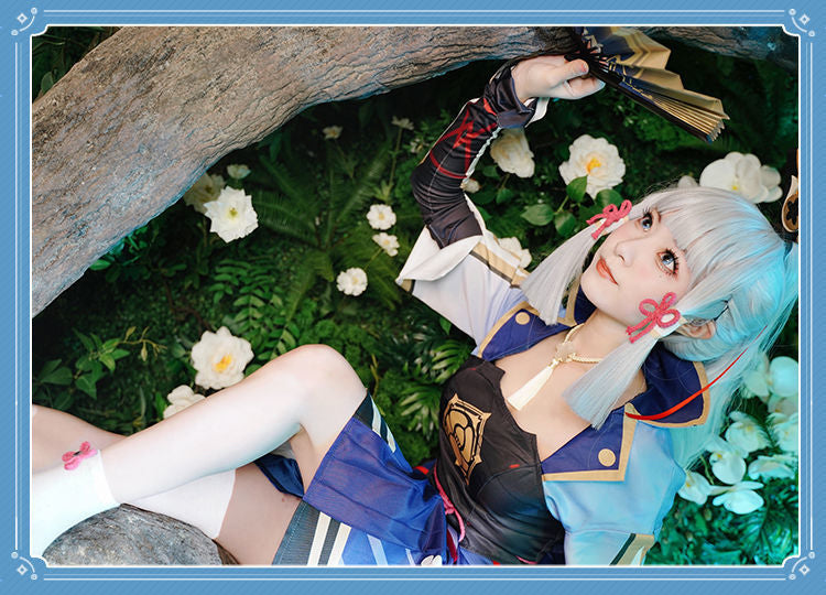 【Genshin Impact】Kamisato Ayaka Cosplay Costume Full Set