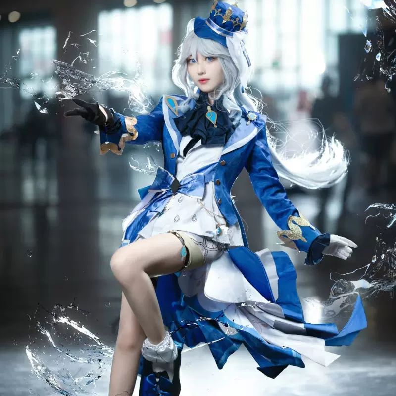 【Genshin Impact】Furina Cosplay Costume Full Set