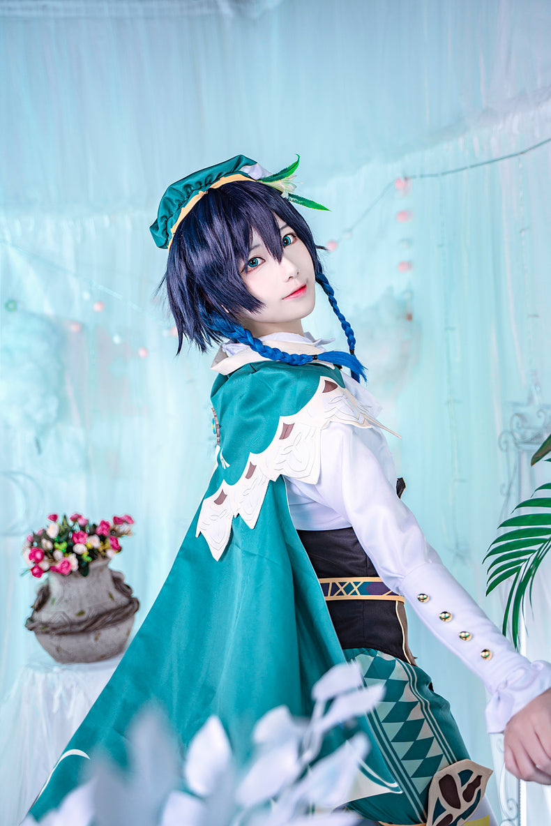 【Genshin Impact】Venti Cosplay Costume Full Set