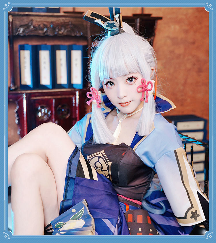 【Genshin Impact】Kamisato Ayaka Cosplay Costume Full Set