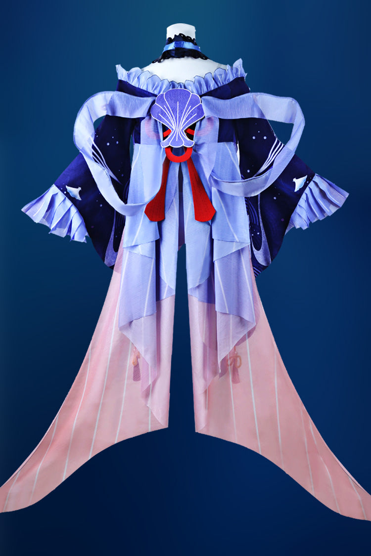 【Genshin Impact】Sangonomiya Kokomi Cosplay Costume Full Set
