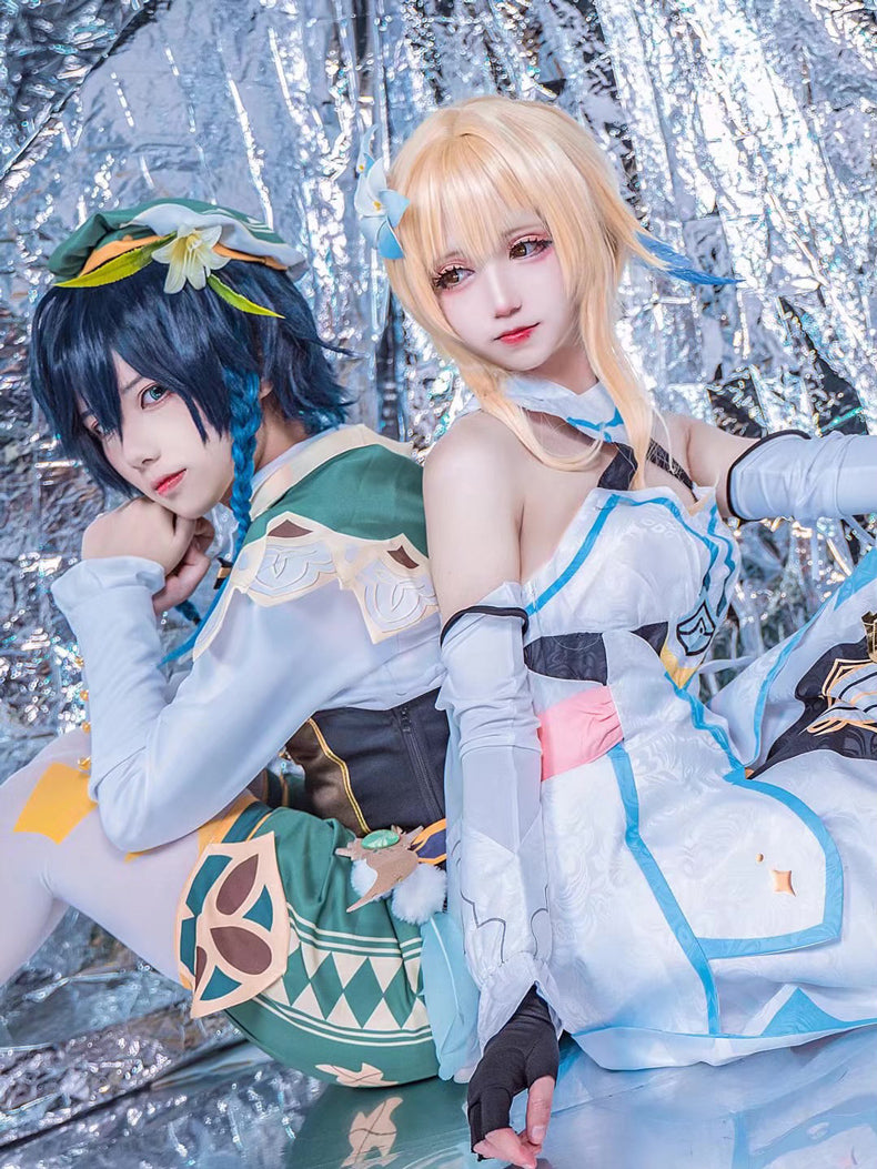 【Genshin Impact】Lumine Cosplay Costume Full Set
