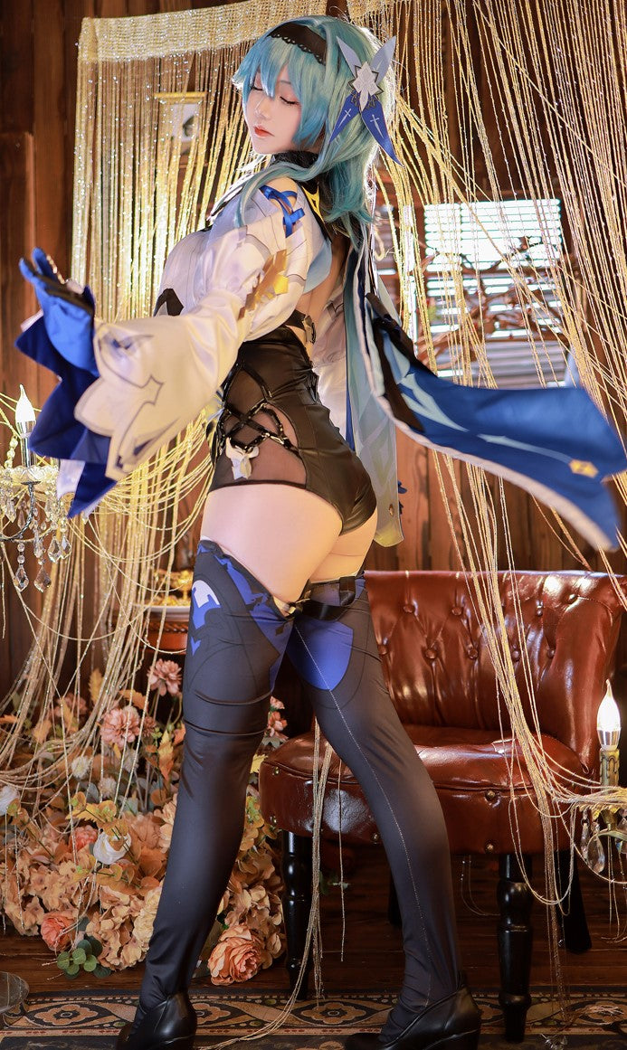 【Genshin Impact】Eula Cosplay Costume Full Set