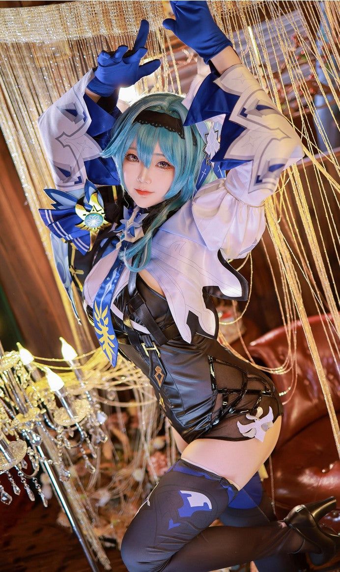 【Genshin Impact】Eula Cosplay Costume Full Set