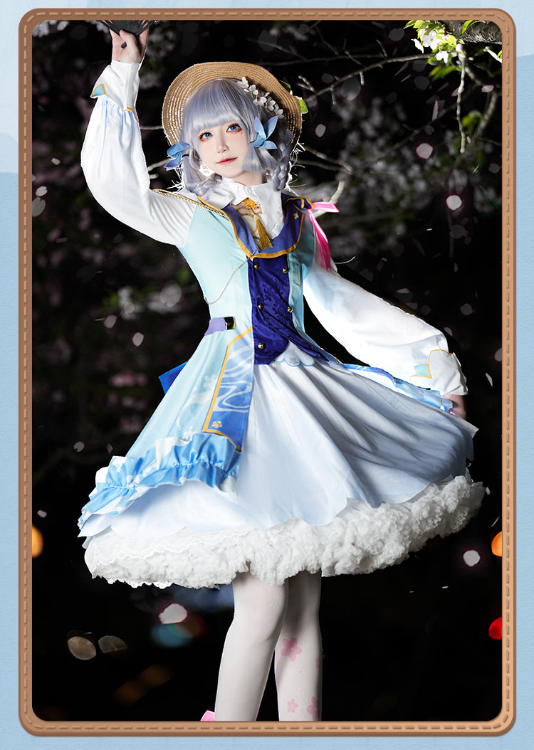 【Genshin Impact】Kamisato Ayaka Cosplay Costume Full Set