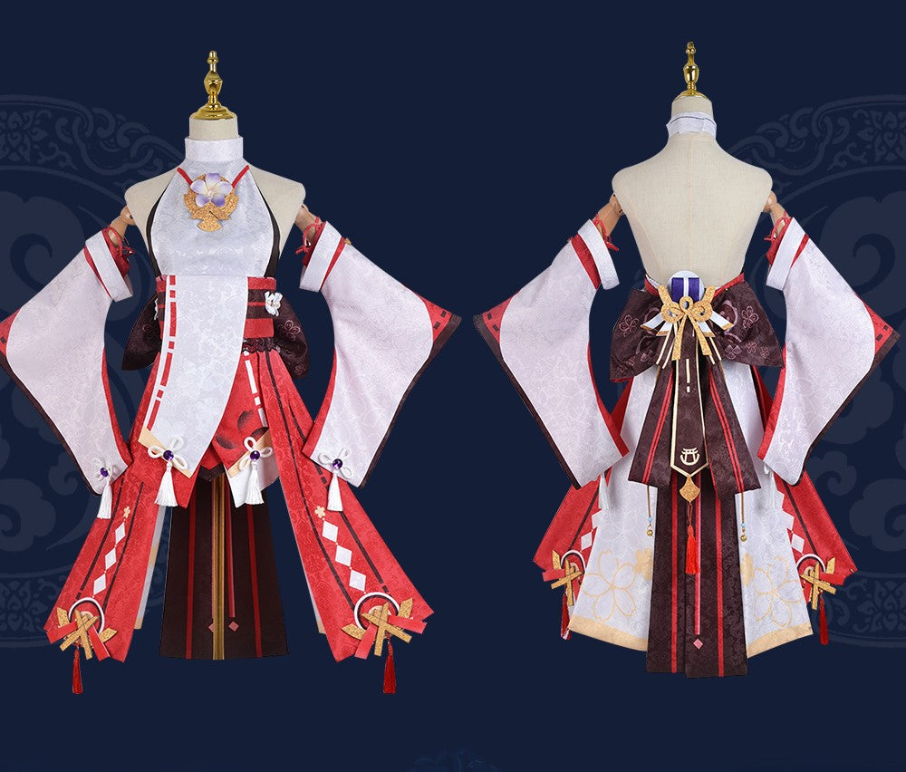 【Genshin Impact】Yae Miko Cosplay Costume Full Set