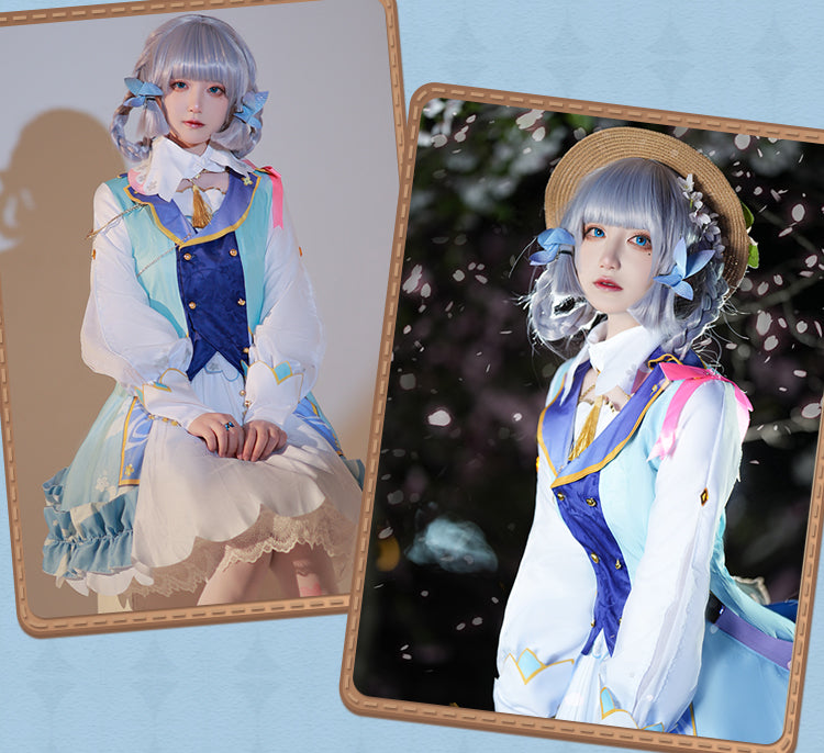 【Genshin Impact】Kamisato Ayaka Cosplay Costume Full Set