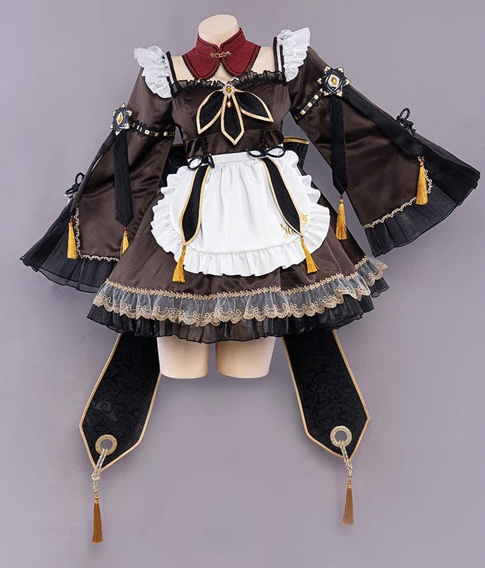 【Genshin Impact】Hu Tao Cosplay Costume Full Set