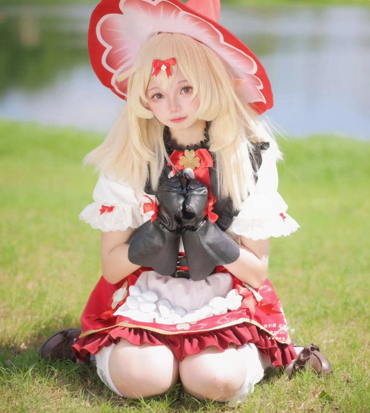 【Genshin Impact】Klee(Blossoming Starlight) Cosplay Costume Full Set