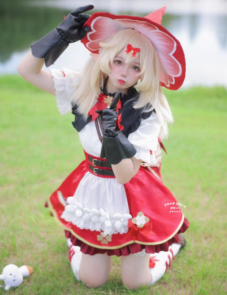 【Genshin Impact】Klee(Blossoming Starlight) Cosplay Costume Full Set