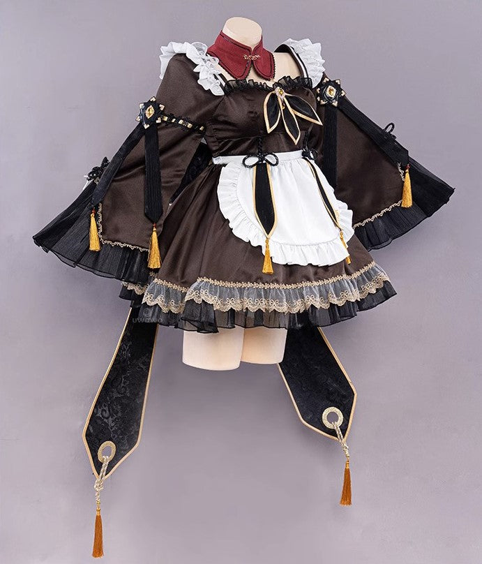 【Genshin Impact】Hu Tao Cosplay Costume Full Set