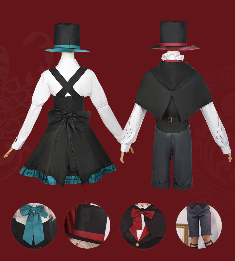 【Genshin Impact】Lyney&Lynette Cosplay Costume Full Set