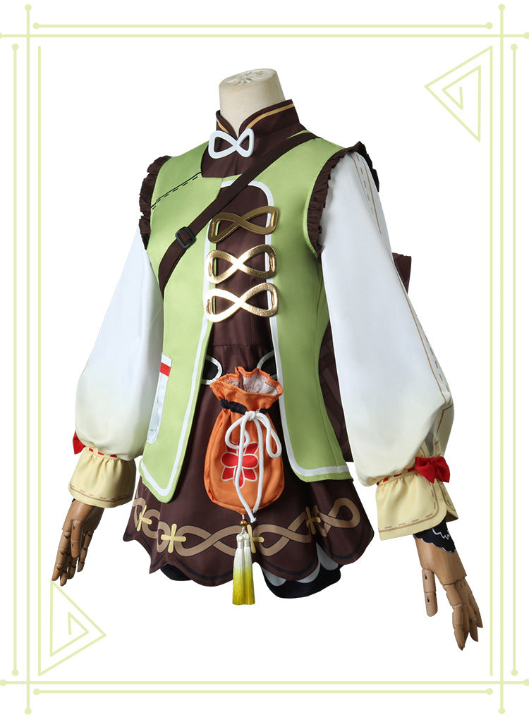 【Genshin Impact】Yaoyao Cosplay Costume Full Set