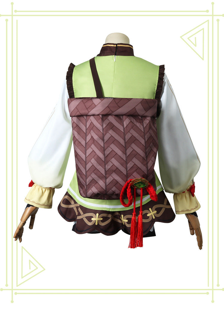 【Genshin Impact】Yaoyao Cosplay Costume Full Set