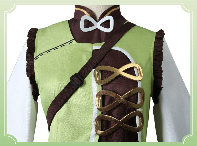 【Genshin Impact】Yaoyao Cosplay Costume Full Set