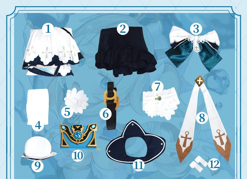 【Genshin Impact】Barbara Cosplay Costume Full Set