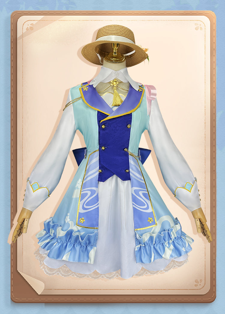 【Genshin Impact】Kamisato Ayaka Cosplay Costume Full Set