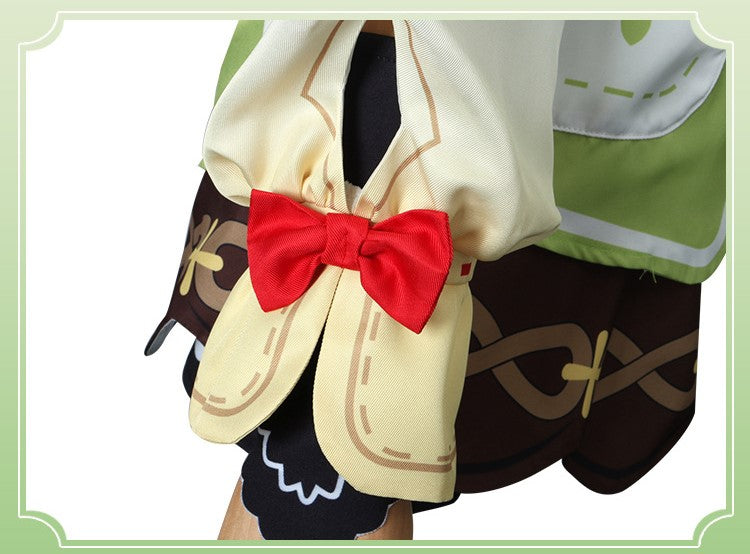 【Genshin Impact】Yaoyao Cosplay Costume Full Set