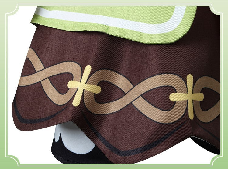 【Genshin Impact】Yaoyao Cosplay Costume Full Set