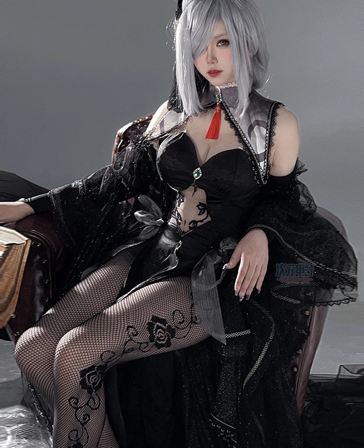 【Genshin Impact】Shenhe Cosplay Costume Full Set