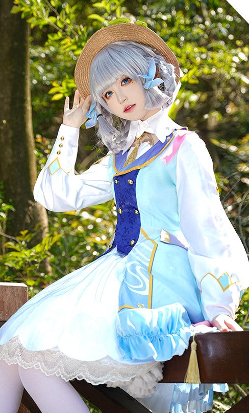 【Genshin Impact】Kamisato Ayaka Cosplay Costume Full Set