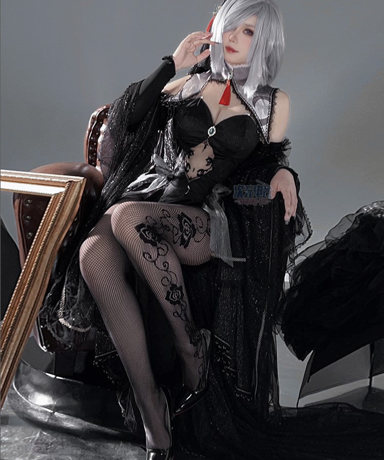 【Genshin Impact】Shenhe Cosplay Costume Full Set