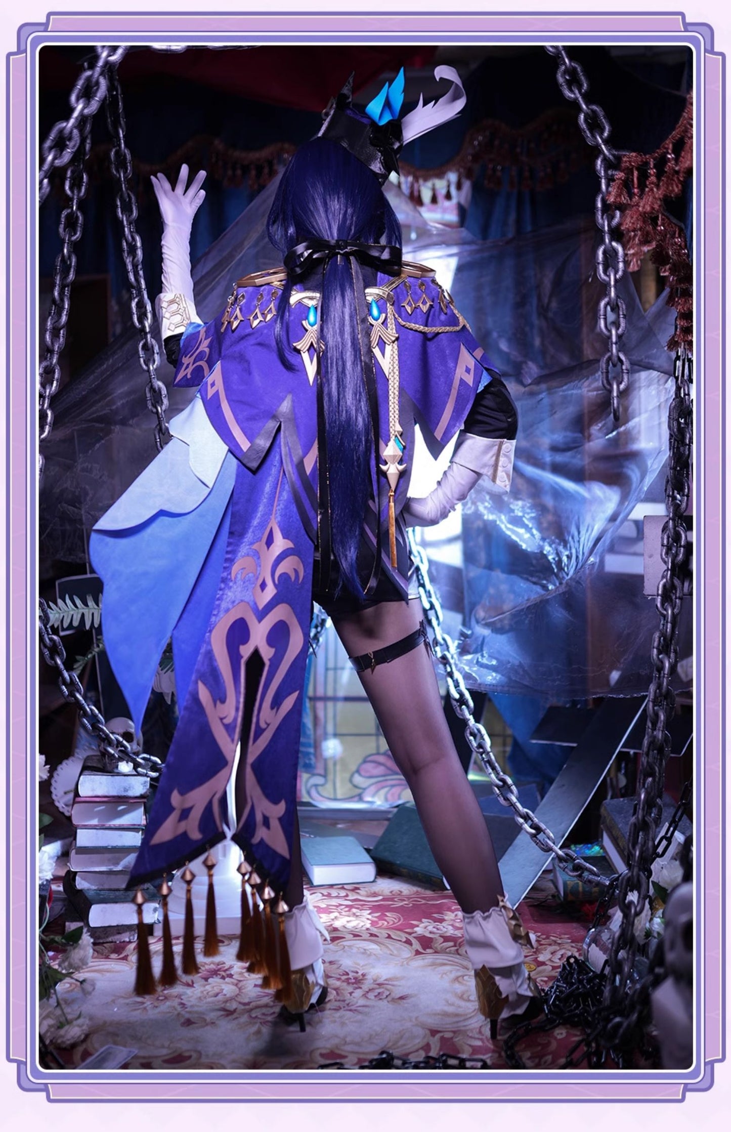 【Genshin Impact】Clorinde Cosplay Costume Full Set