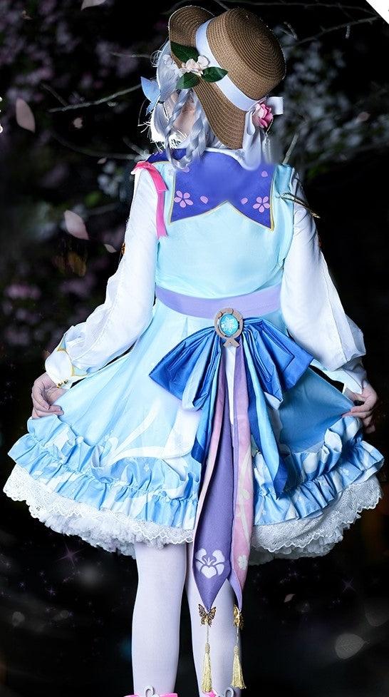 【Genshin Impact】Kamisato Ayaka Cosplay Costume Full Set