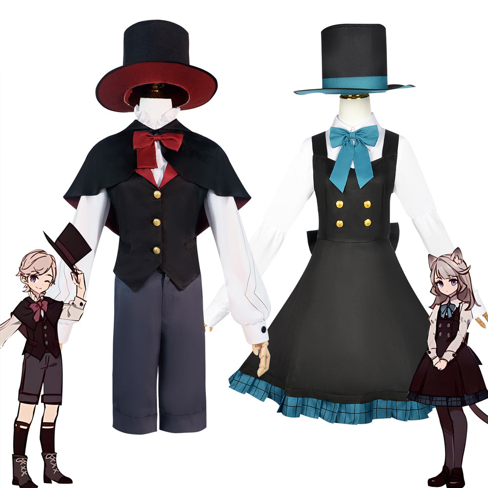 【Genshin Impact】Lyney&Lynette Cosplay Costume Full Set