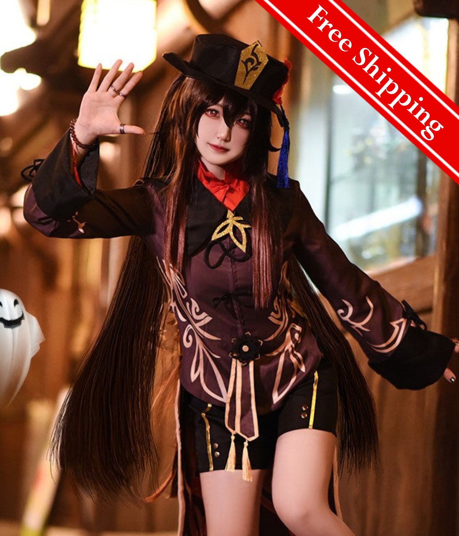 Genshin Impact Hu Tao Hutao Cosplay Costume Full Set Moecosplay genshin-impact-hu-tao-hutao-cosplay-costume-full-set-moecosplay