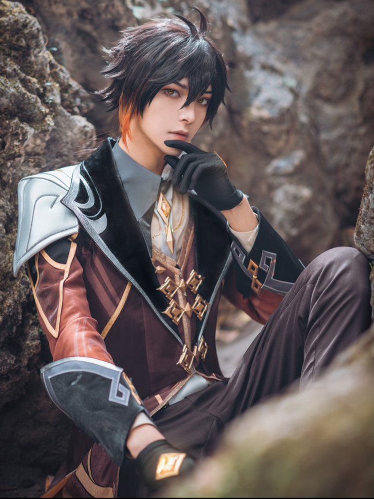 【Genshin Impact】Zhongli Cosplay Costume Full Set