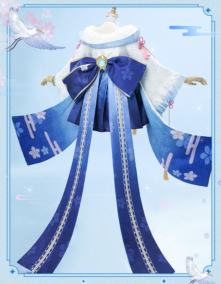 【Genshin Impact】Kamisato Ayaka Cosplay Costume Full Set