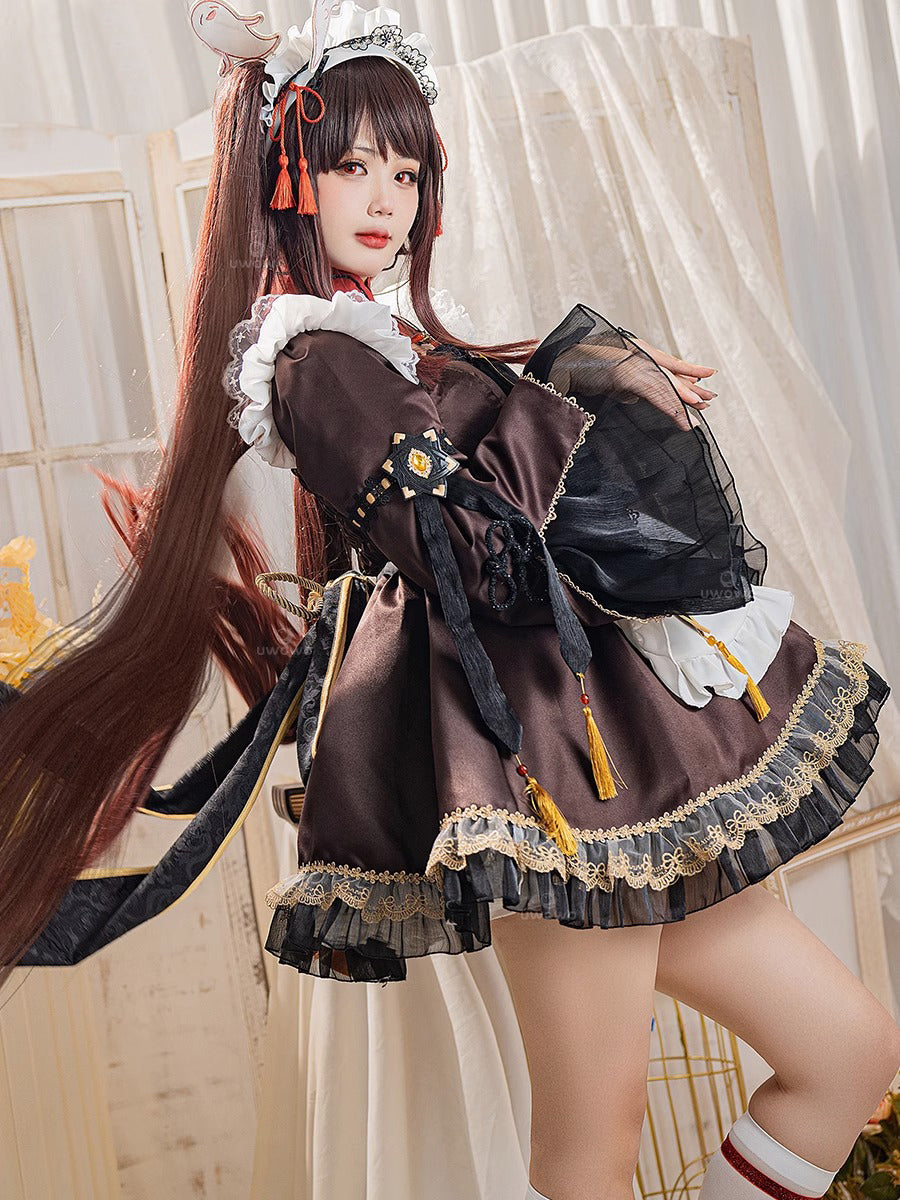 【Genshin Impact】Hu Tao Cosplay Costume Full Set