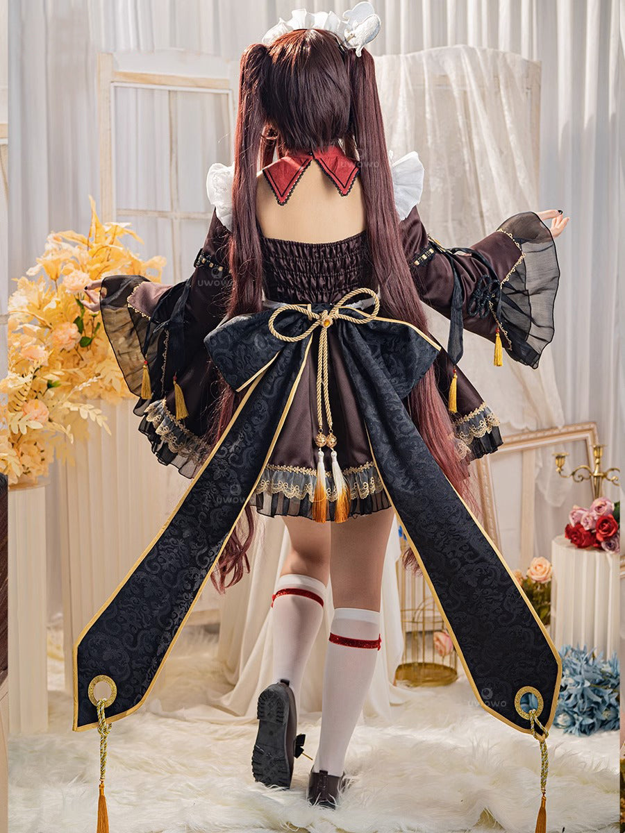 【Genshin Impact】Hu Tao Cosplay Costume Full Set