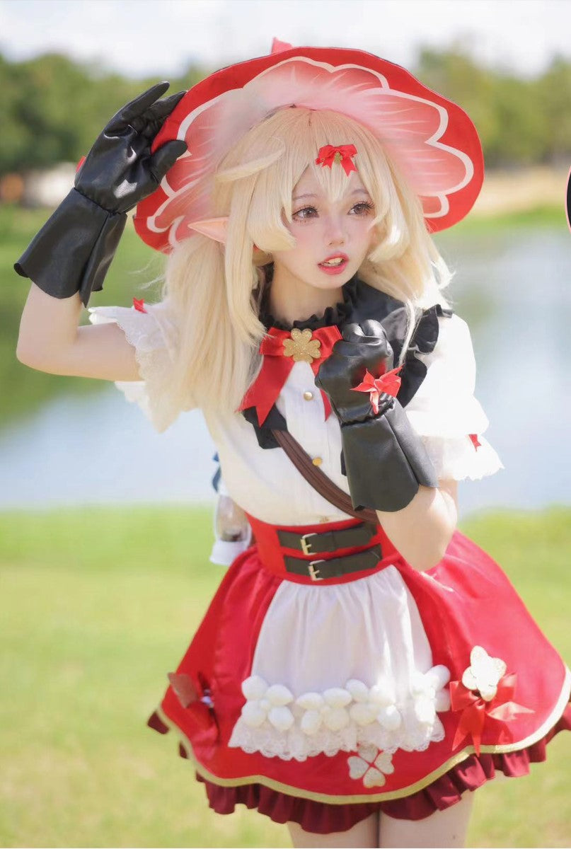 【Genshin Impact】Klee(Blossoming Starlight) Cosplay Costume Full Set