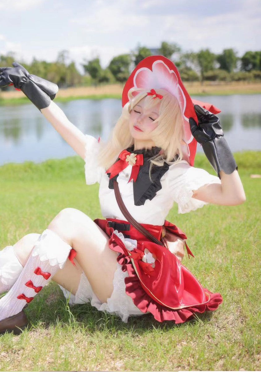 【Genshin Impact】Klee(Blossoming Starlight) Cosplay Costume Full Set