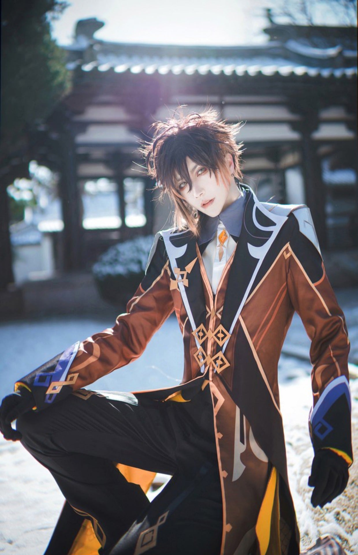 【Genshin Impact】Zhongli Cosplay Costume Full Set