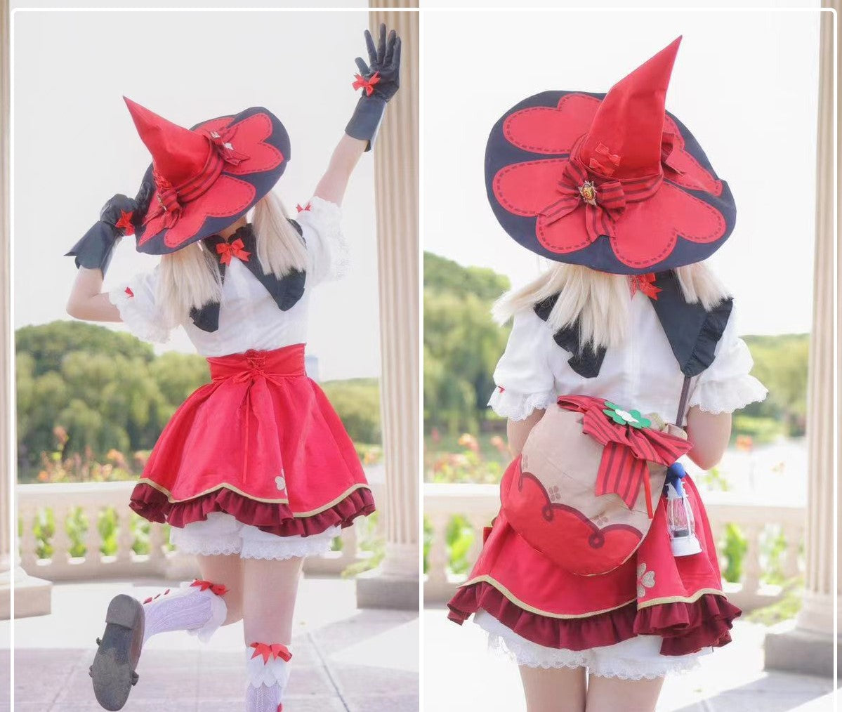 【Genshin Impact】Klee(Blossoming Starlight) Cosplay Costume Full Set