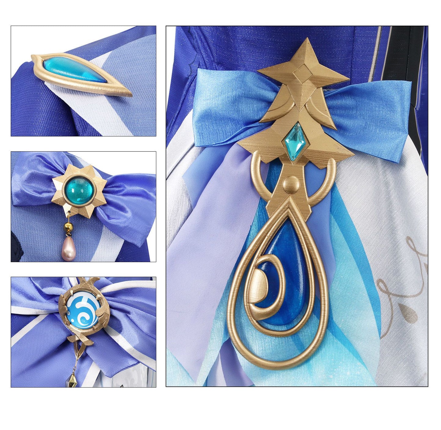 【Genshin Impact】Furina Cosplay Costume Full Set