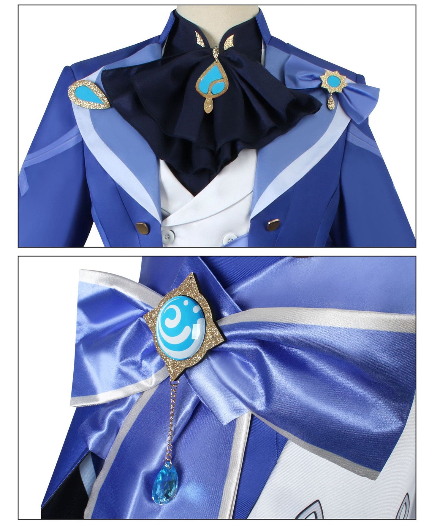 【Genshin Impact】Furina Cosplay Costume Full Set