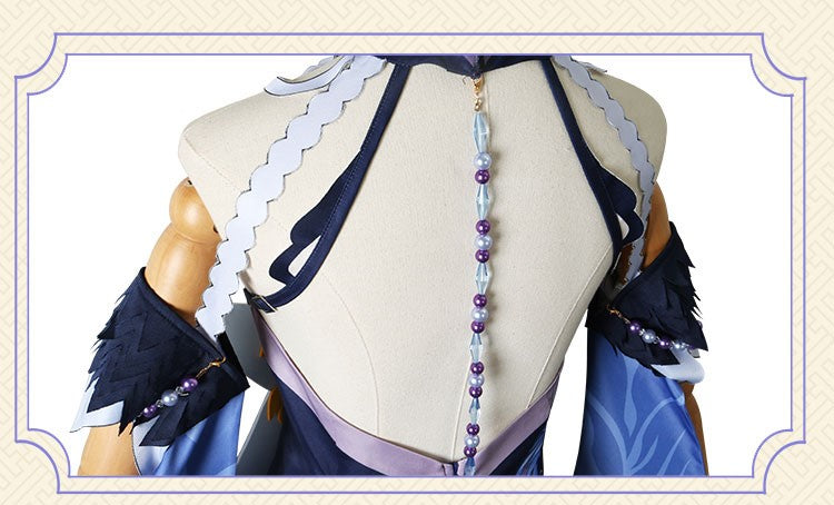 【Genshin Impact】Ningguang(Orchid’s Evening Gown) Cosplay Costume Full Set