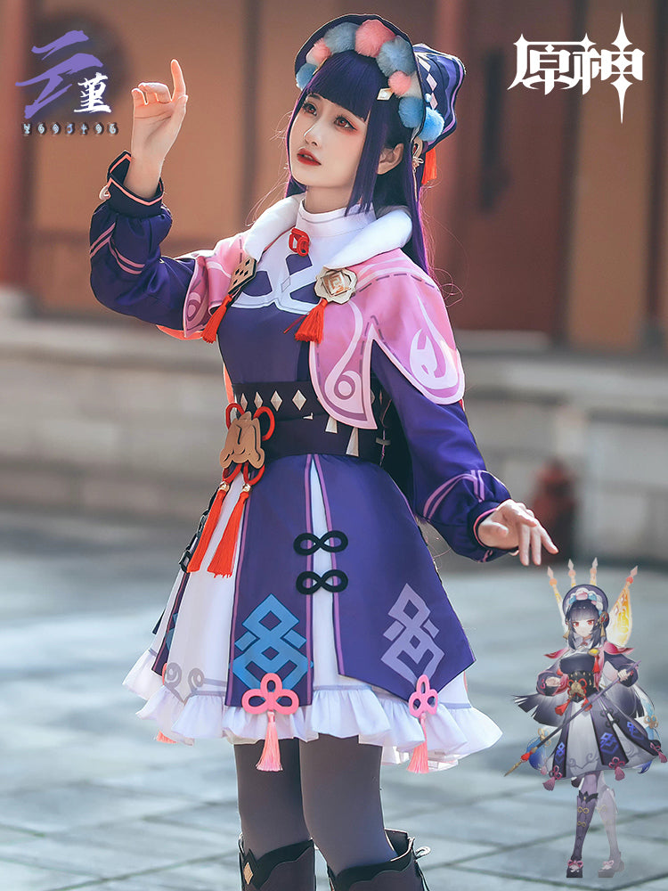 【Genshin Impact】Yun Jin Cosplay Costume Full Set