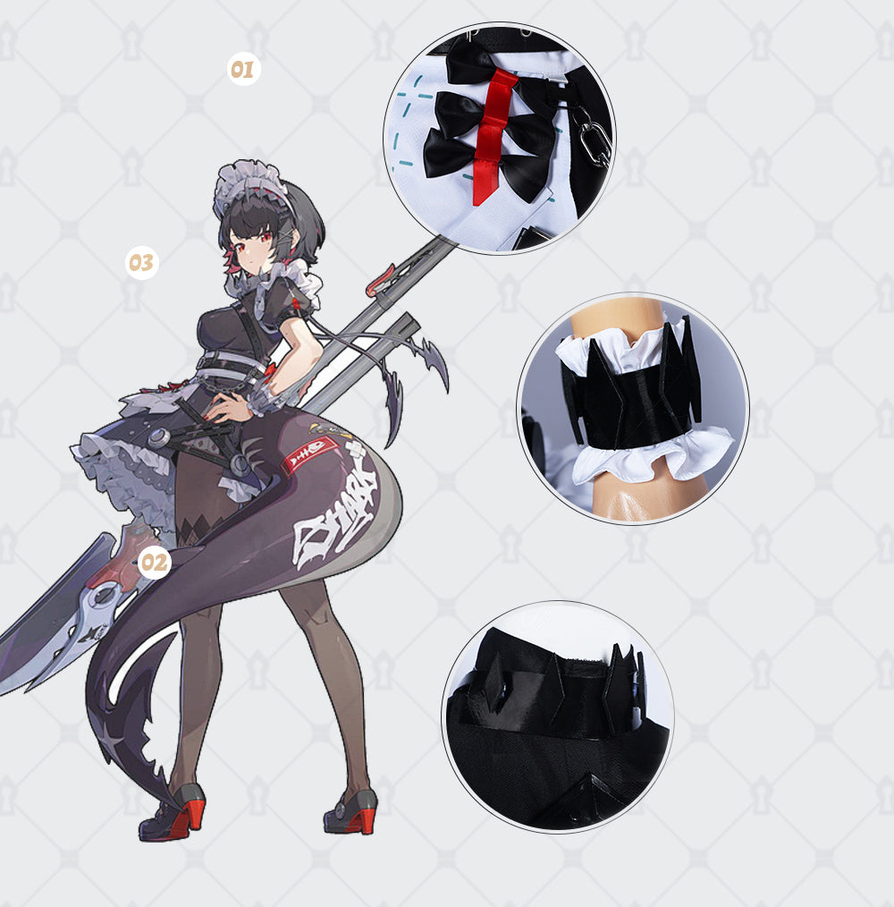 【Zenless Zone Zero】 Ellen Joe Cosplay Costume Full Set