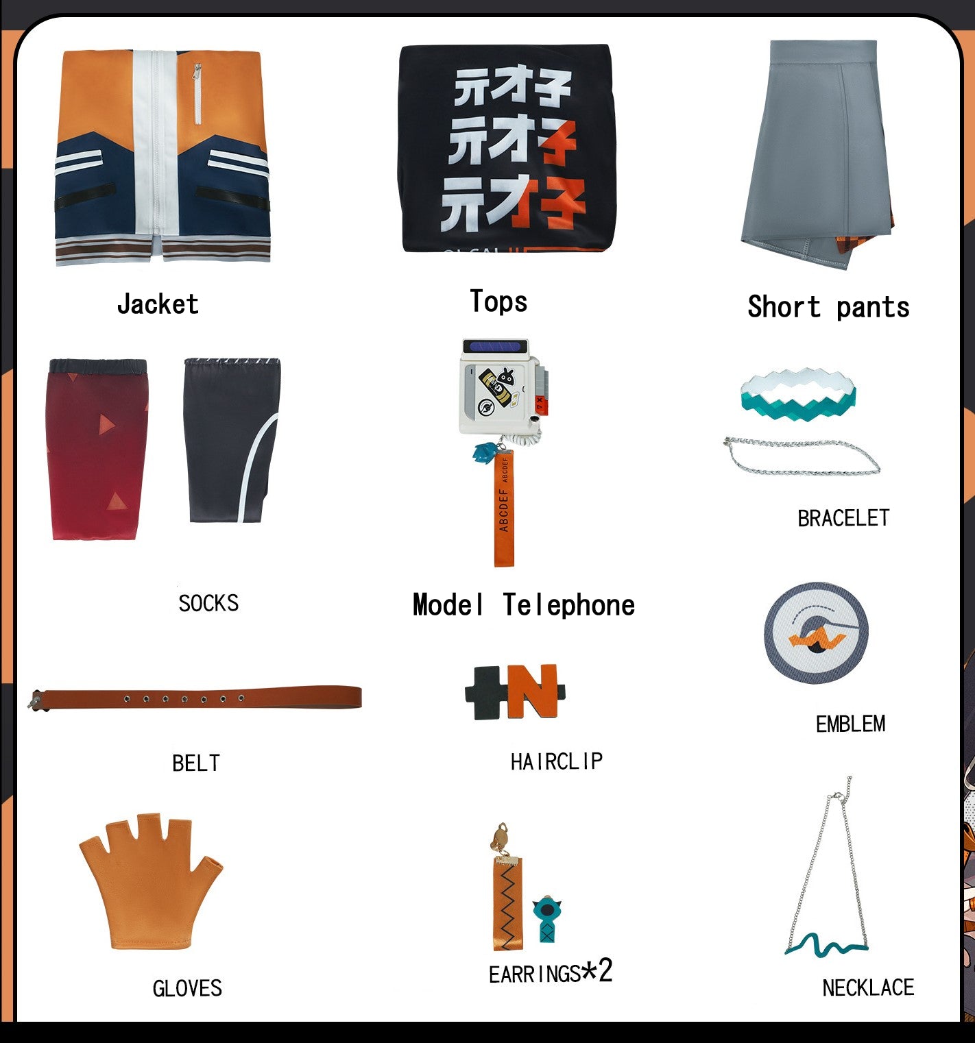 【Zenless Zone Zero】Belle Cosplay Costume Full Set