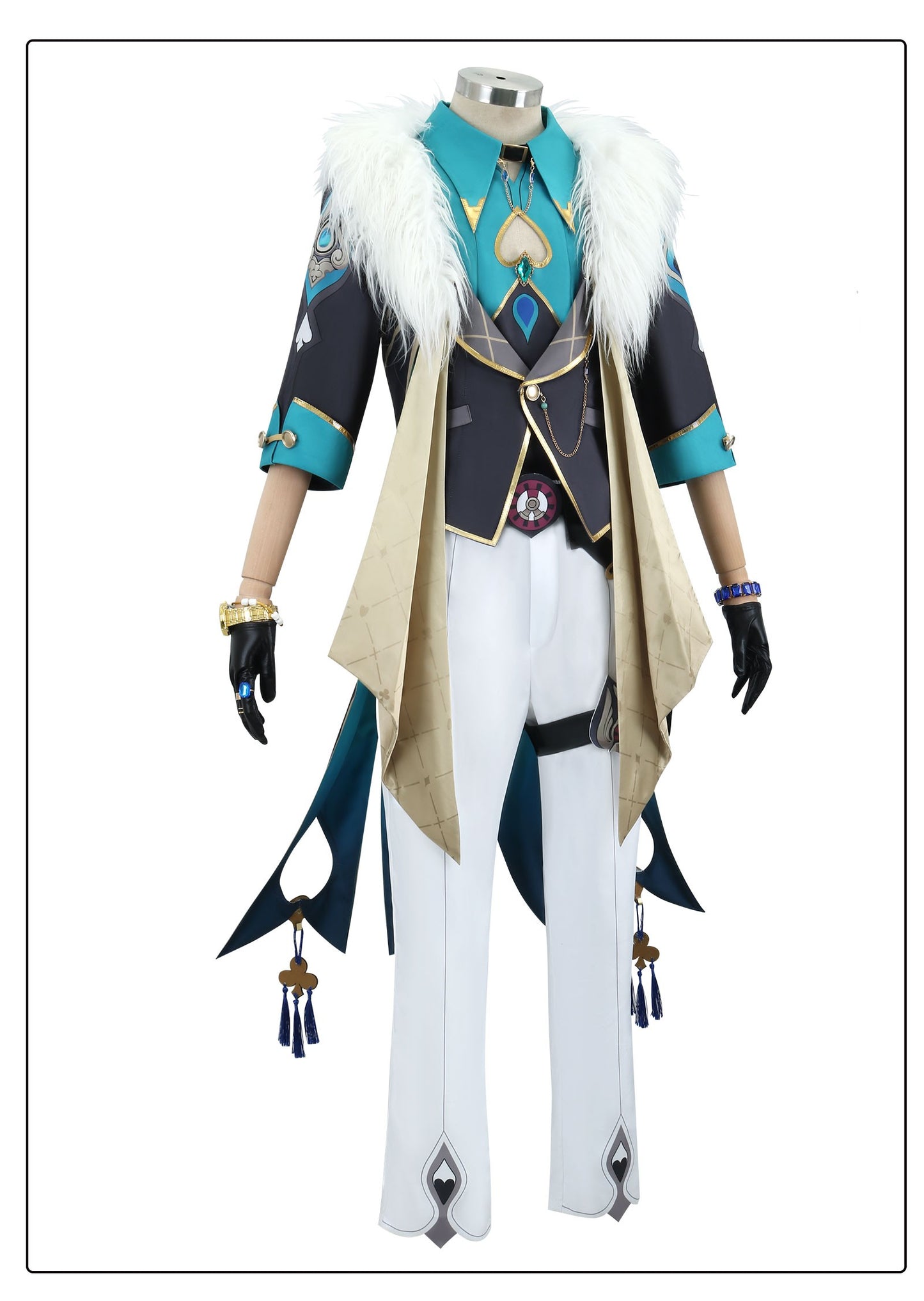 【Honkai: Star Rail】Aventurine Cosplay Costume Full Set