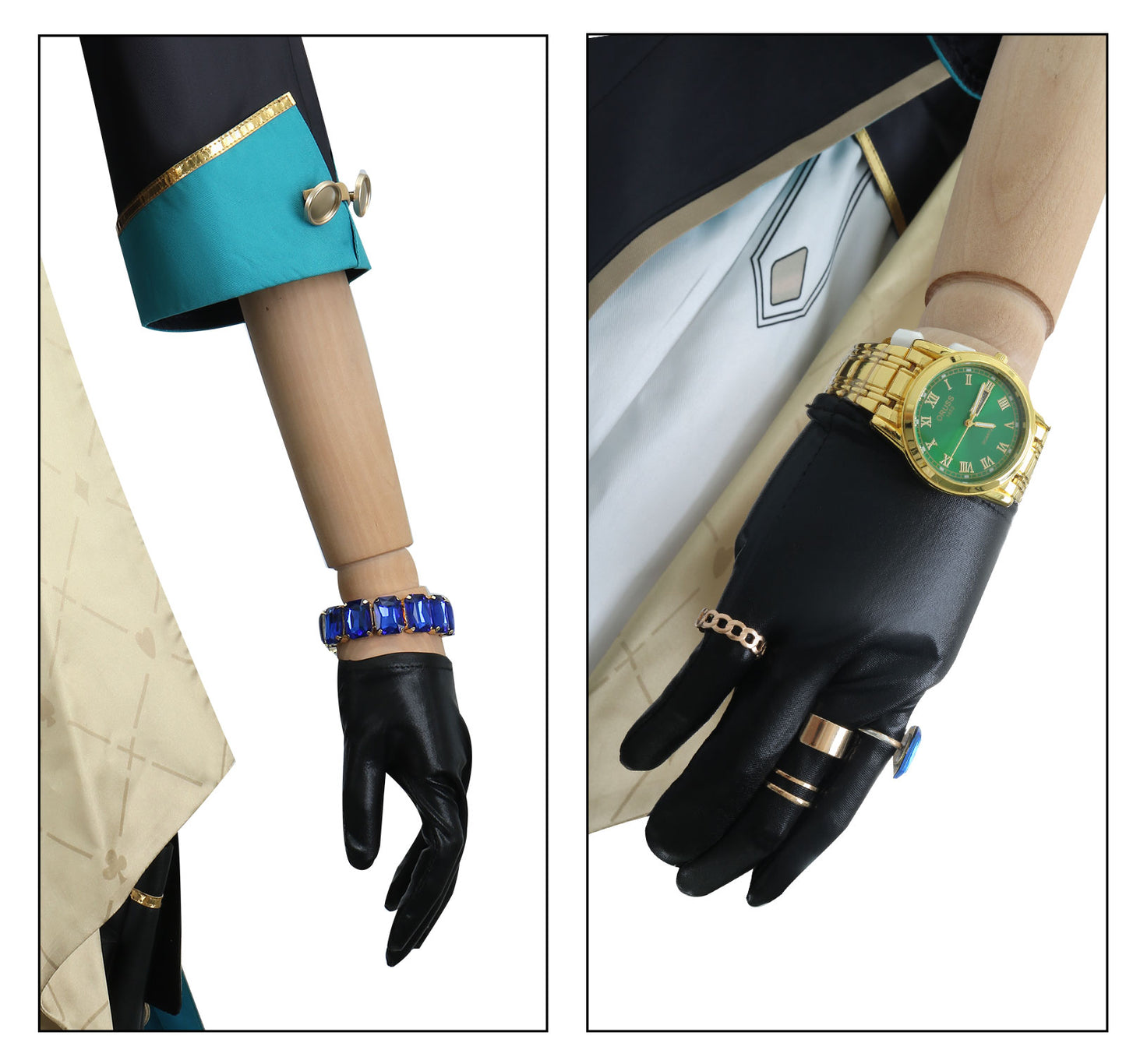 【Honkai: Star Rail】Aventurine Cosplay Costume Full Set