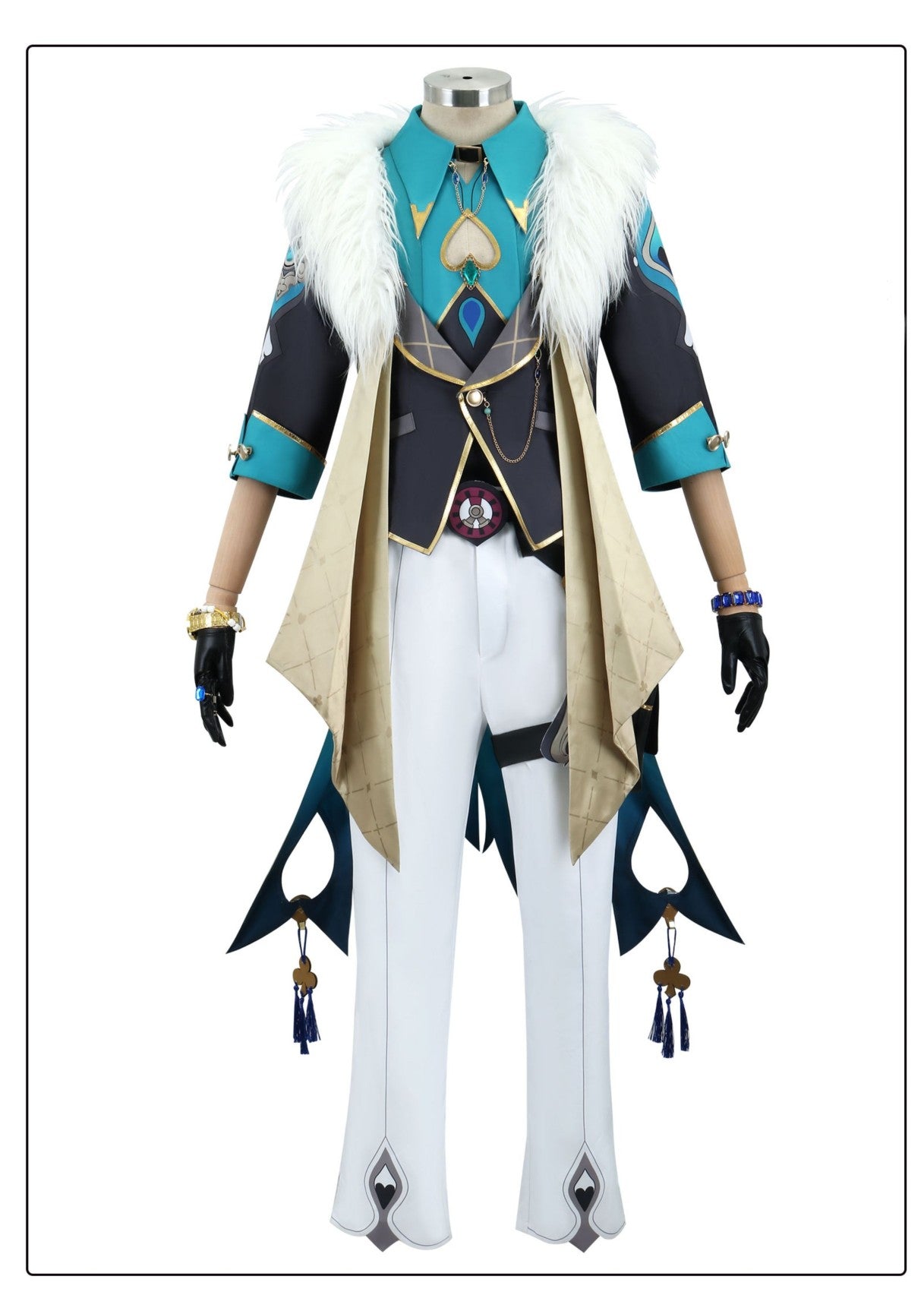 【Honkai: Star Rail】Aventurine Cosplay Costume Full Set